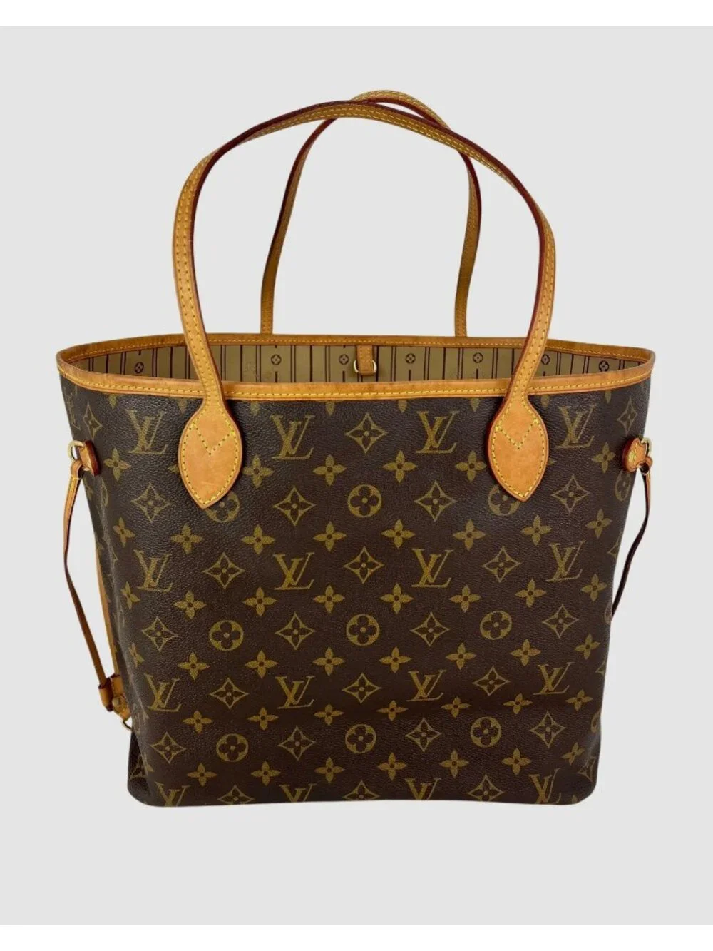 Louis Vuitton Neverfull MM Monogram Canvas Tote Bag